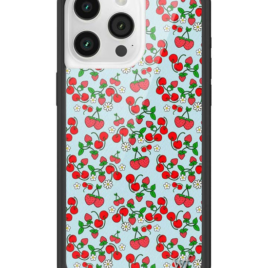 Wildflower iPhone case 15 Pro Max Baby Berries Fruit Cute