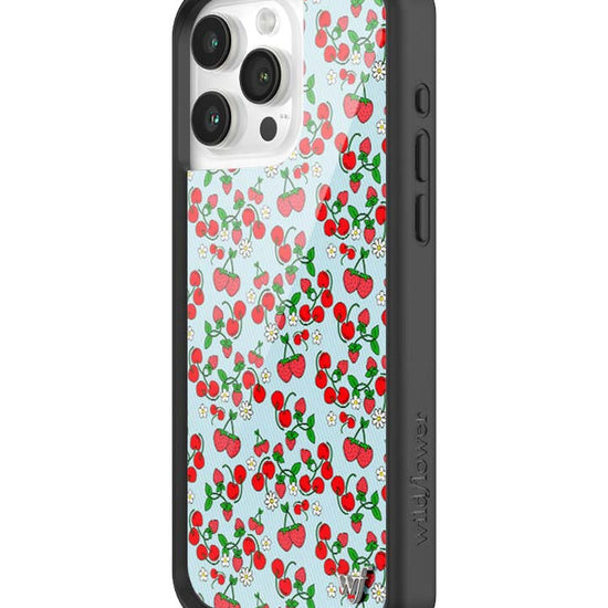 Wildflower iPhone case 15 Pro Max Baby Berries Fruit Cute