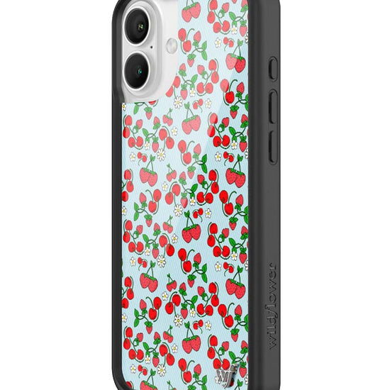 Wildflower iPhone case 16 Plus Baby Berries Fruit Cute