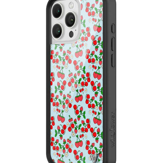 Wildflower iPhone case 16 Pro Max Baby Berries Fruit Cute