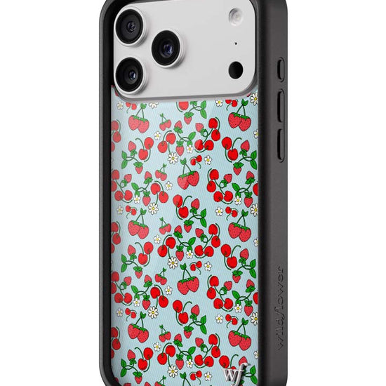 Wildflower iPhone case 18 Pro Max Baby Berries Fruit Cute