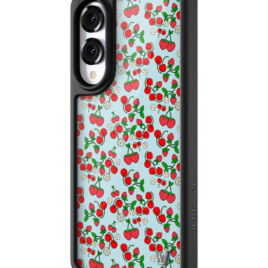Wildflower Galaxy S25 case Edge Baby Berries Fruit Cute