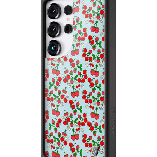 Wildflower Galaxy S25 case Ultra Baby Berries Fruit Cute