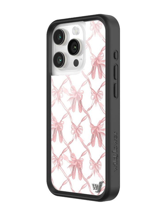 On Pointe | Pink iPhone 15 Pro Case – Wildflower Cases