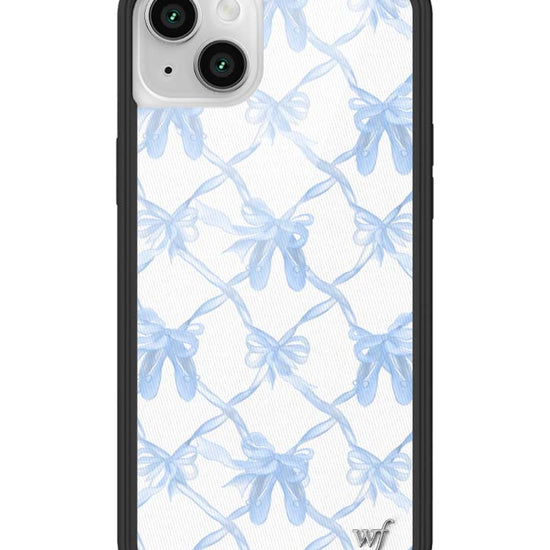 Wildflower iPhone case 14 On Pointe Blue Cute