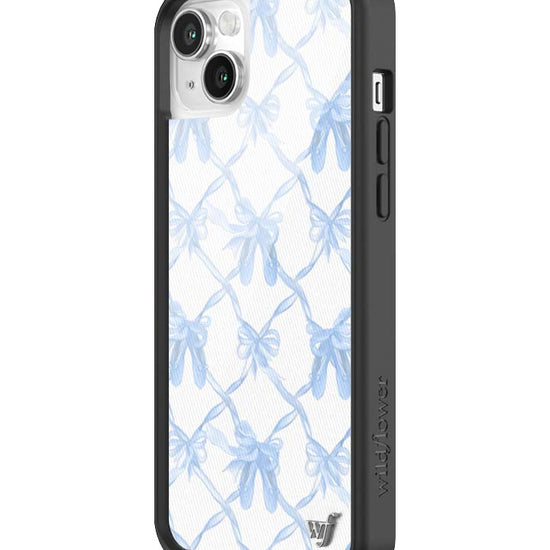 Wildflower iPhone case 14 On Pointe Blue Cute