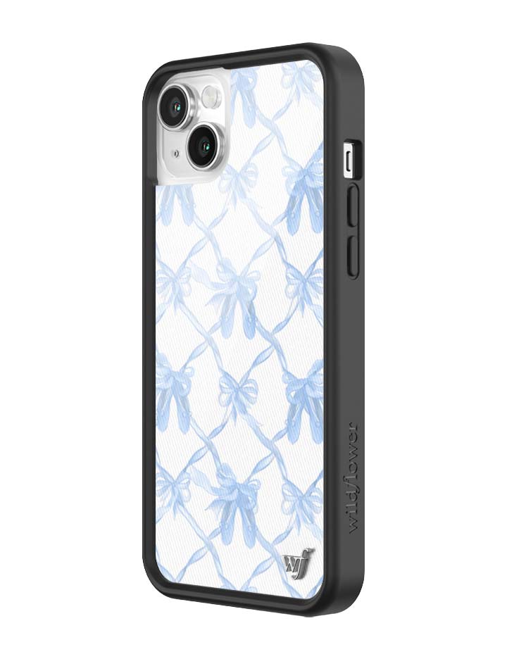 Wildflower iPhone case 14 On Pointe Blue Cute