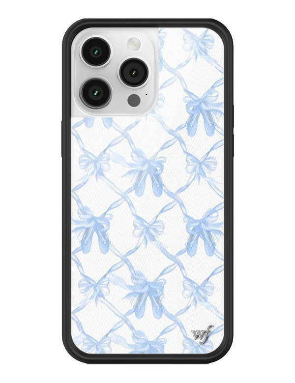 Wildflower iPhone case 14 Pro Max On Pointe Blue Cute