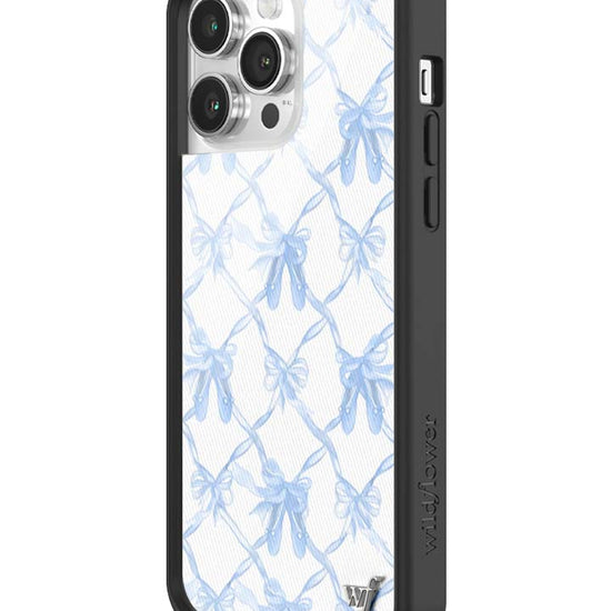 Wildflower iPhone case 14 Pro Max On Pointe Blue Cute