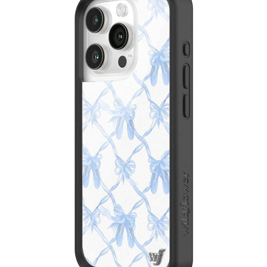 Wildflower iPhone case 15 Pro On Pointe Blue Cute