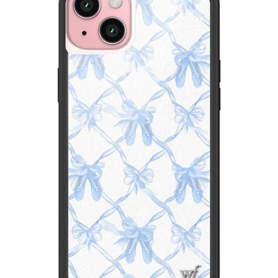 Wildflower iPhone case 15 Plus On Pointe Blue Cute