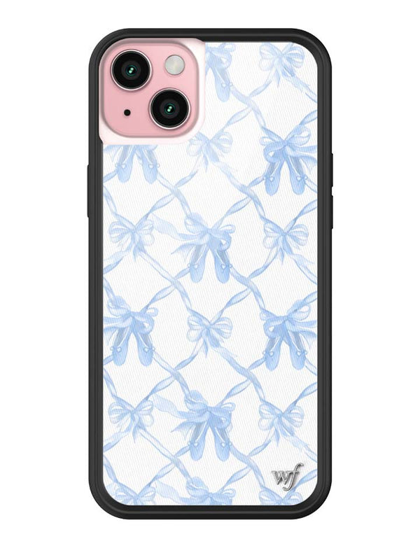 Wildflower iPhone case 15 Plus On Pointe Blue Cute