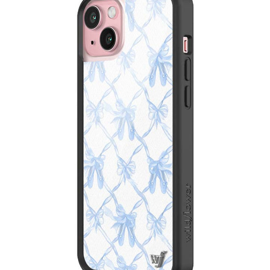 Wildflower iPhone case 15 Plus On Pointe Blue Cute