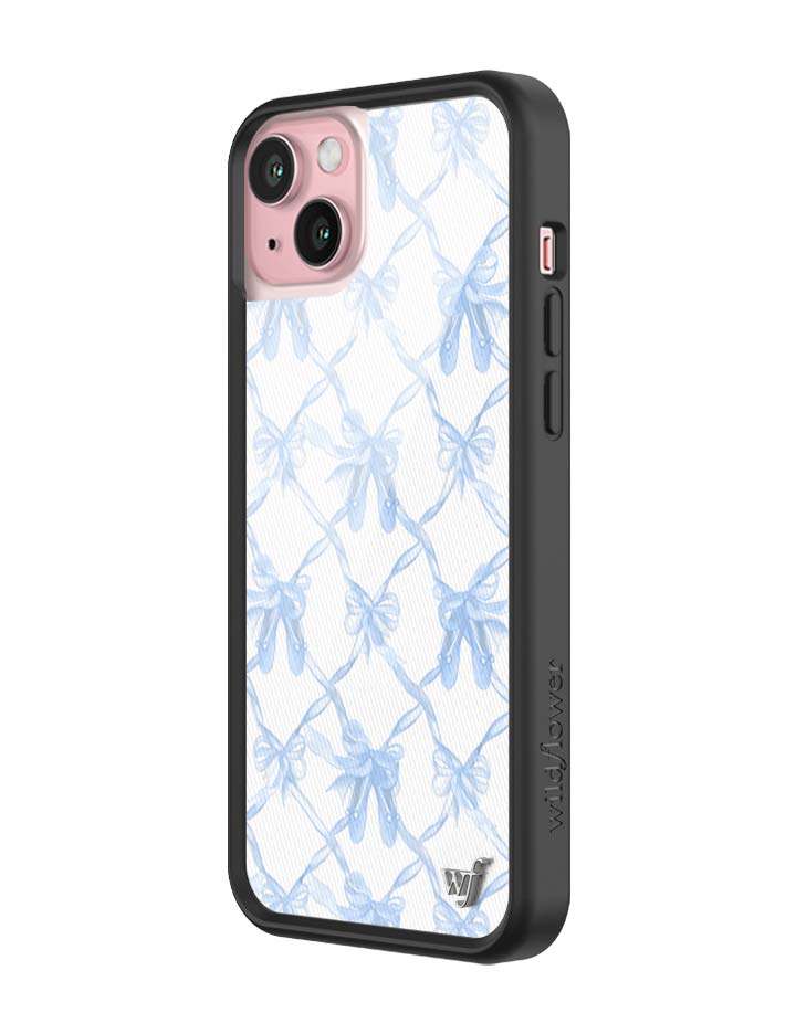 Wildflower iPhone case 15 Plus On Pointe Blue Cute