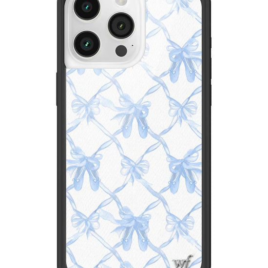 Wildflower iPhone case 15 Pro Max On Pointe Blue Cute