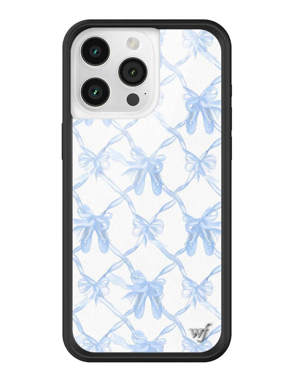 Wildflower iPhone case 15 Pro Max On Pointe Blue Cute