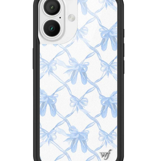 Wildflower iPhone case 16 On Pointe Blue Cute