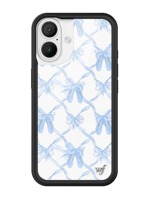 Wildflower iPhone case 16 On Pointe Blue Cute
