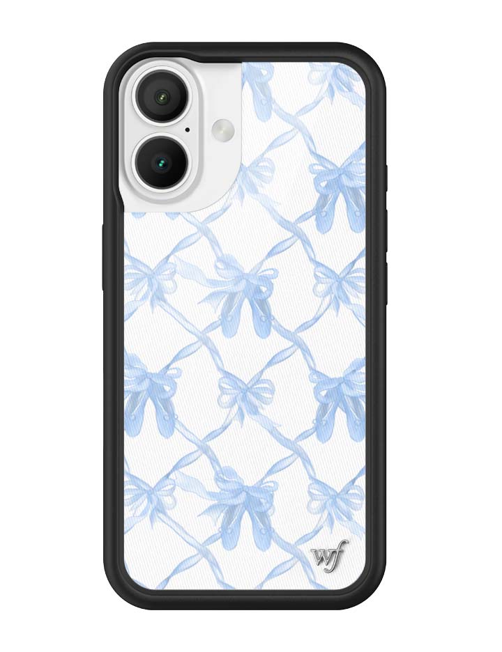 Wildflower iPhone case 16 On Pointe Blue Cute