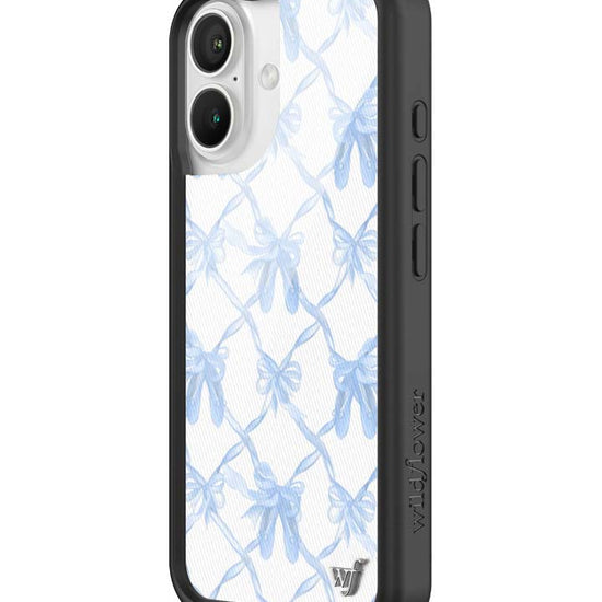 Wildflower iPhone case 16 On Pointe Blue Cute