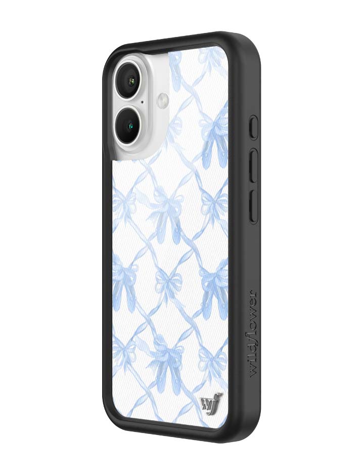 Wildflower iPhone case 16 On Pointe Blue Cute