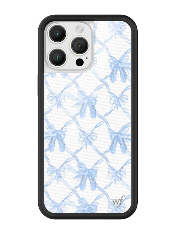 Wildflower iPhone case 16 Pro Max On Pointe Blue Cute