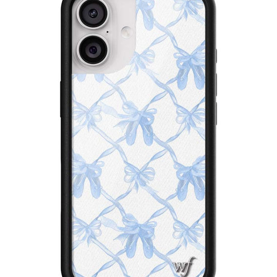 Wildflower iPhone case 17 On Pointe Blue Cute