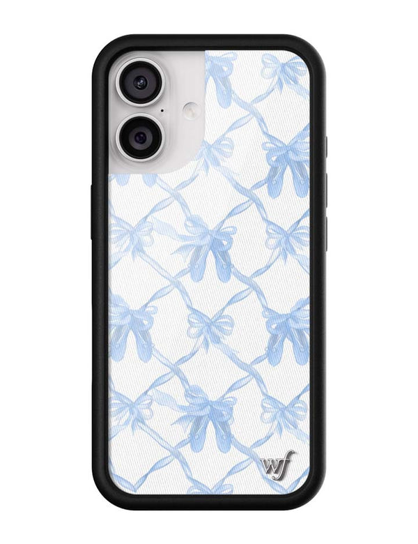 Wildflower iPhone case 17 On Pointe Blue Cute