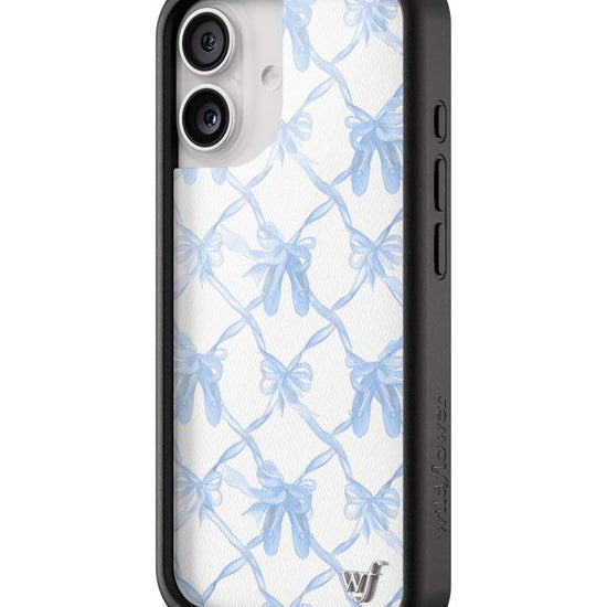 Wildflower iPhone case 17 On Pointe Blue Cute