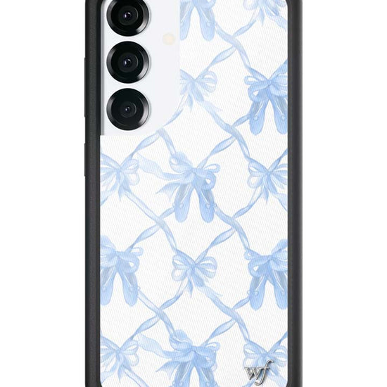 Wildflower Galaxy S25 case On Pointe Blue Cute