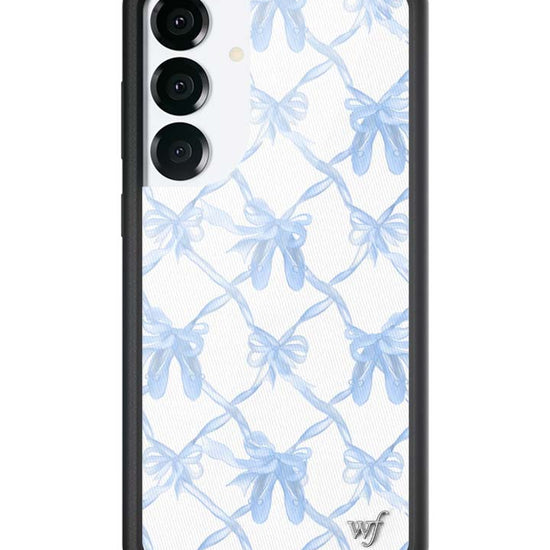 Wildflower Galaxy S25 case Plus On Pointe Blue Cute