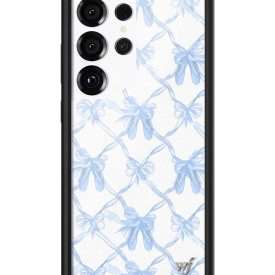 Wildflower Galaxy S25 case Ultra On Pointe Blue Cute