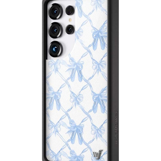 Wildflower Galaxy S25 case Ultra On Pointe Blue Cute