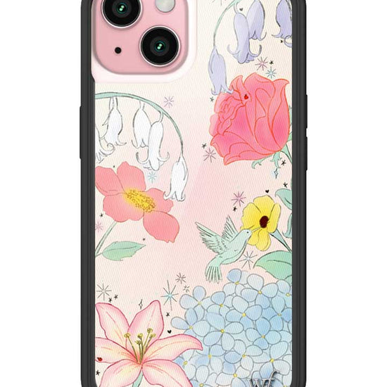 Wildflower iPhone case 15 Bluebelle Dreams Flowers Cute
