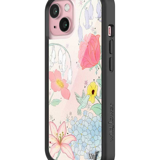 Wildflower iPhone case 15 Bluebelle Dreams Flowers Cute