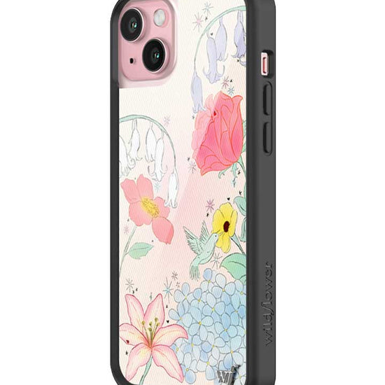 Wildflower iPhone case 15 Plus Bluebelle Dreams Flowers Cute