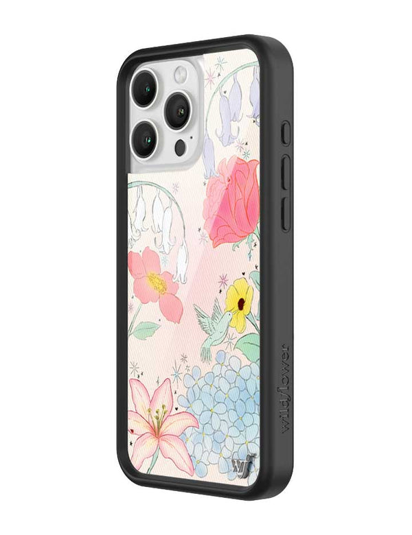 Wildflower iPhone case 16 Pro Max Bluebelle Dreams Flowers Cute