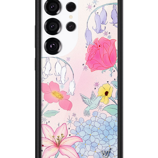 Wildflower Galaxy S25 case Ultra Bluebelle Dreams cute