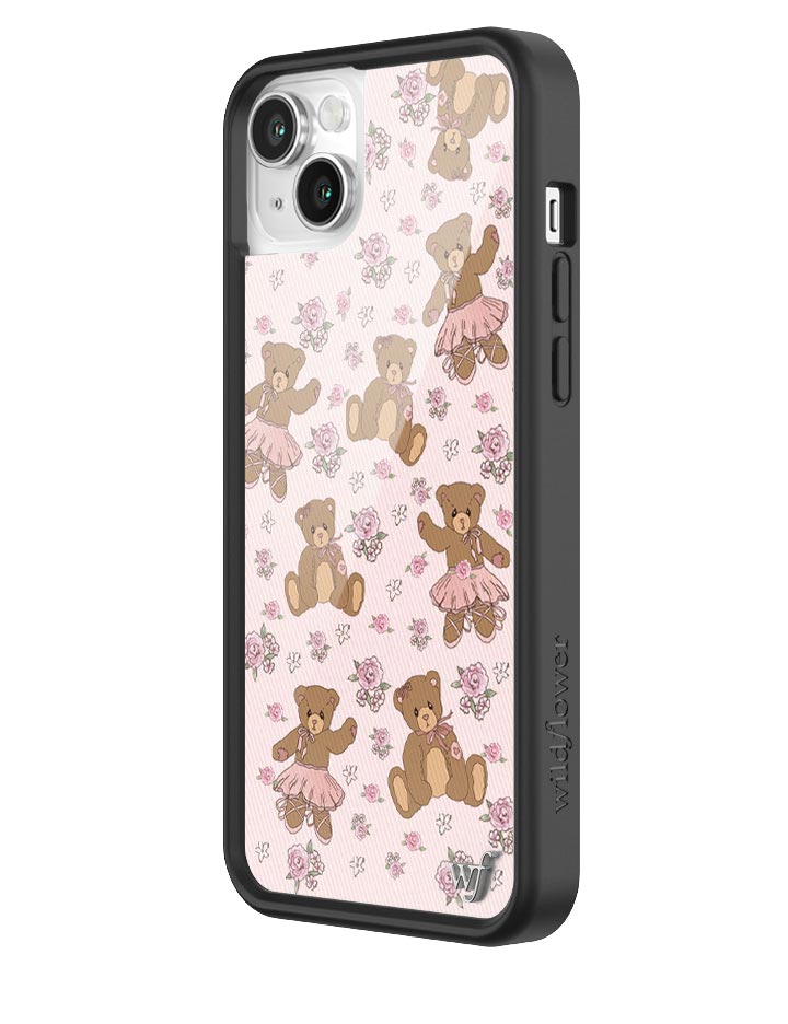 Wildflower Beary Ballet iPhone 14 Plus Case