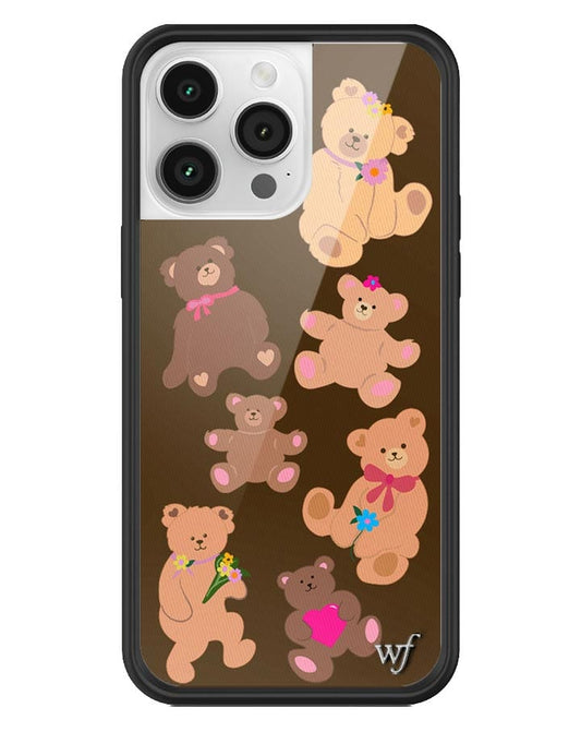 wildflower bear-y cute iphone 14promax