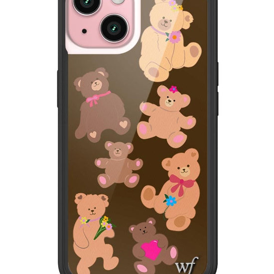 wildflower bear-y cute iphone 15 case
