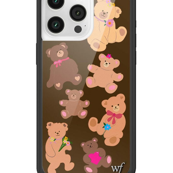 wildflower bear-y cute iphone 15promax case