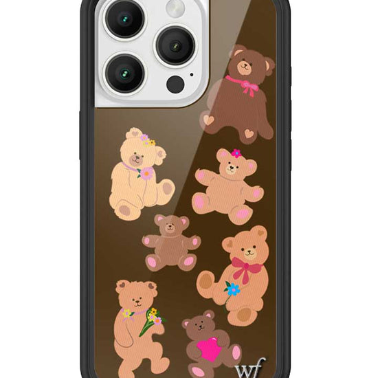 Wildflower Beary Cute iPhone 16 Pro Case