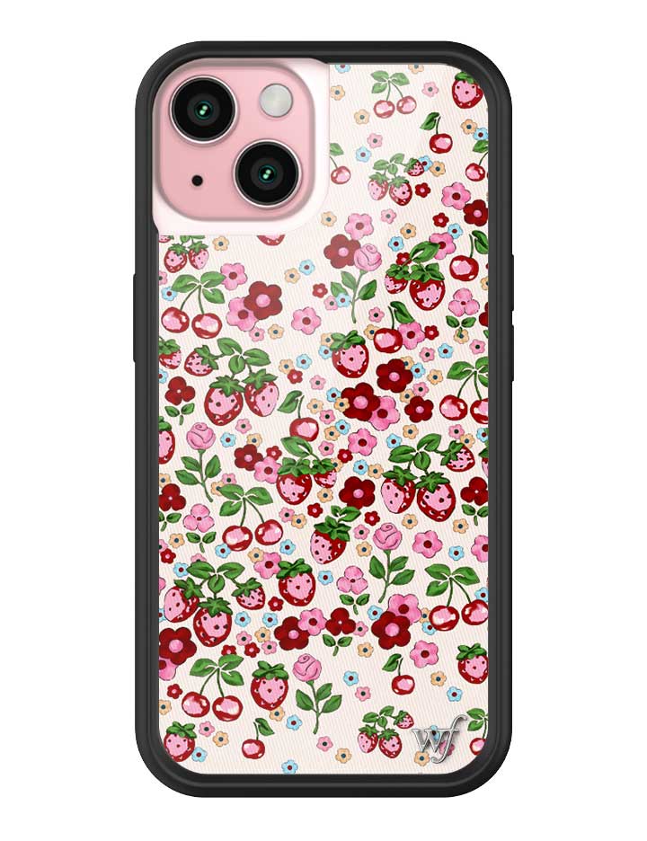 Wildflower Berry World iPhone case iPhone 15 Wildflower Berry World iPhone case iPhone 15