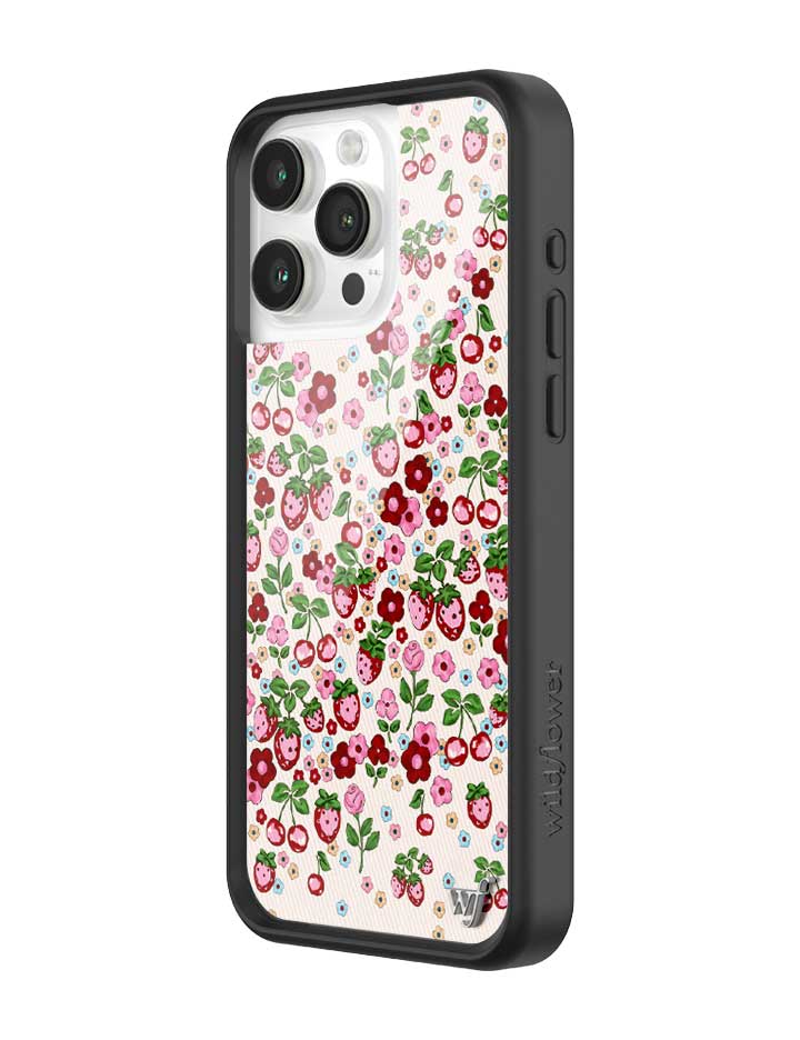 Wildflower iPhone case 15 Pro Max Berry World Berries Cute