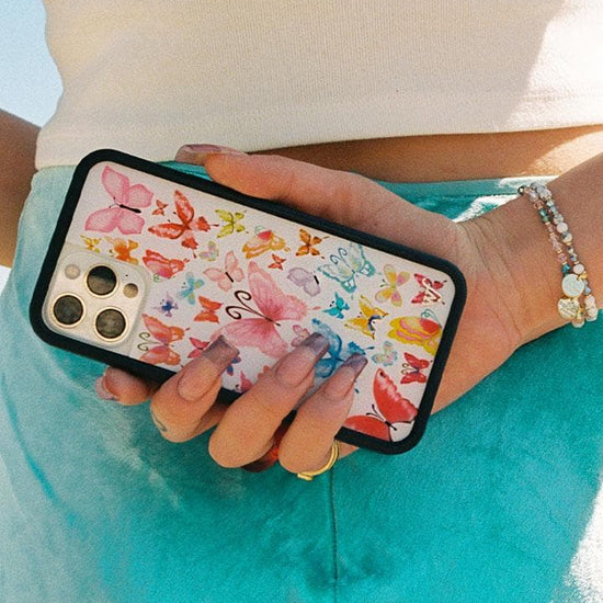 Wildflower Flutter iPhone Case Lifestyle Image 04