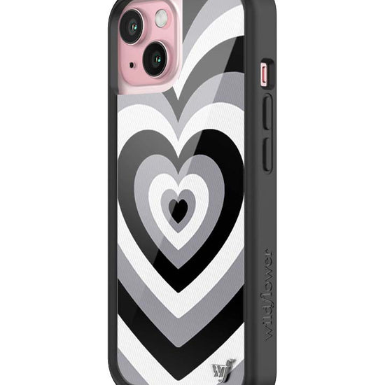 Wildflower iPhone case 15 Latte Love | Midnight Cute