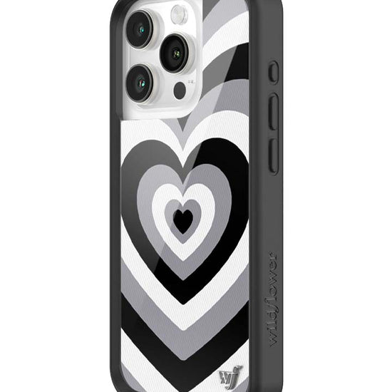 Wildflower iPhone case 15 Pro Latte Love | Midnight Cute