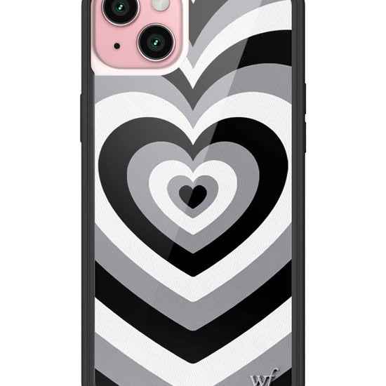 Wildflower iPhone case 15 Plus Latte Love | Midnight Cute