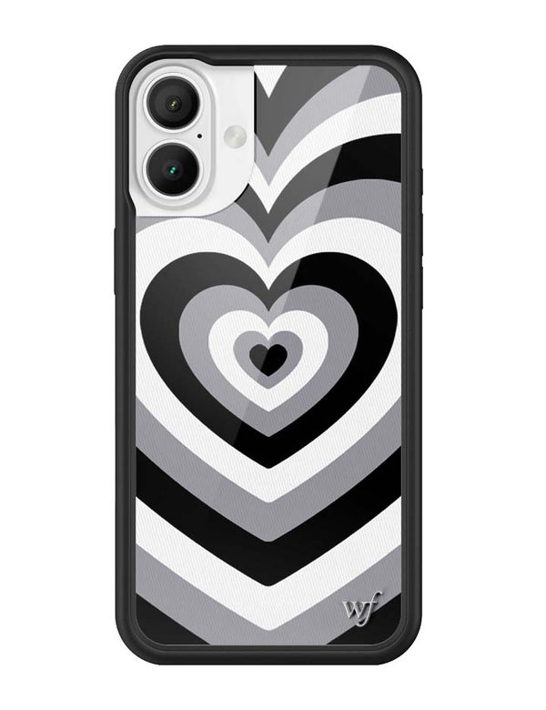 Wildflower iPhone case 16 Plus Latte Love | Midnight Cute